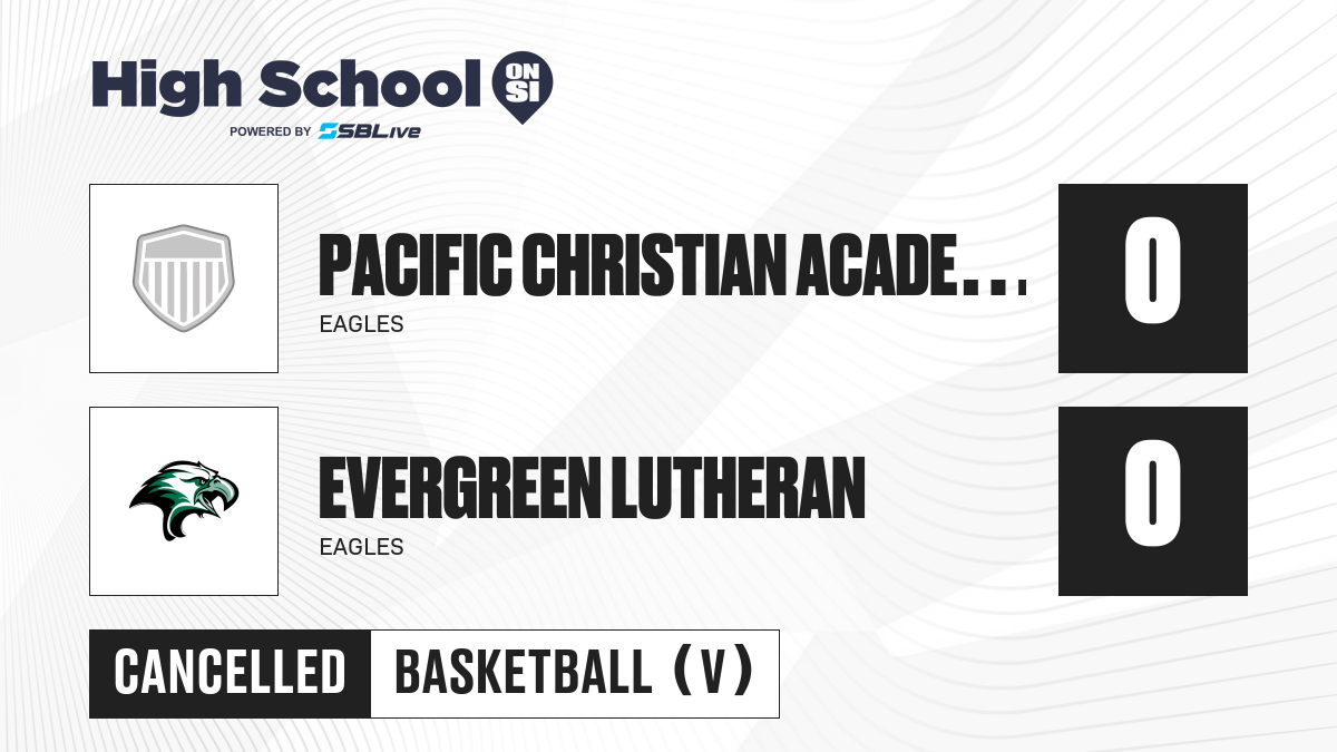 Evergreen Lutheran vs Pacific Christian Academy Boys Basketball - Dec 1 ...