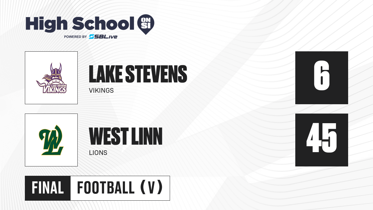 West Linn vs Lake Stevens Football - Sep 23, 2022 - High School On SI