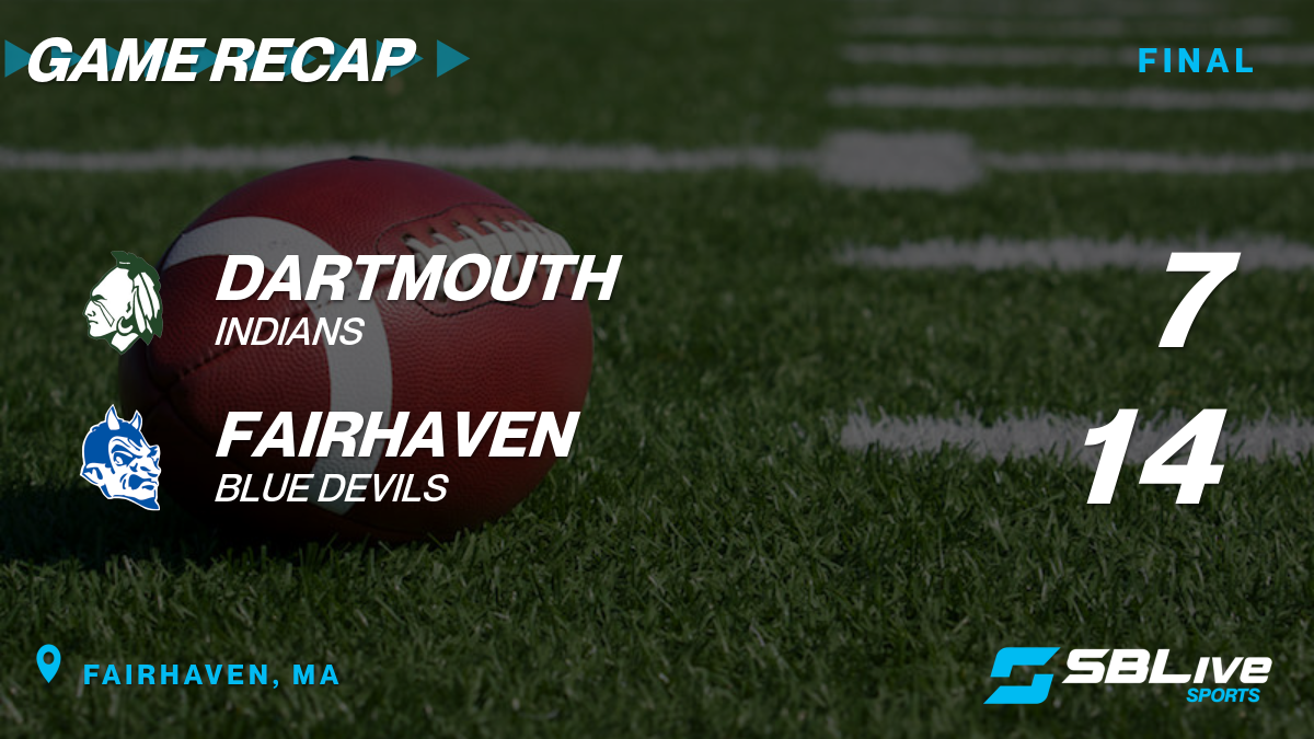 Fairhaven beats Dartmouth football Thanksgiving 2022