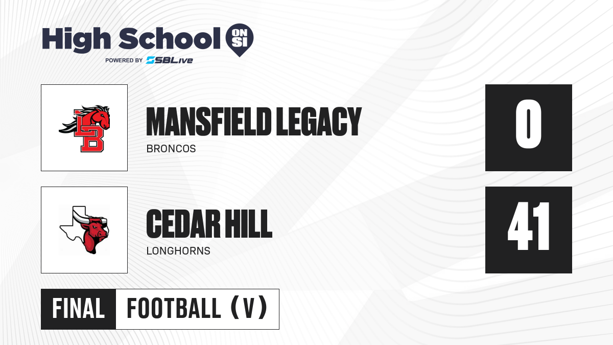 Mansfield Legacy vs Mansfield, Football