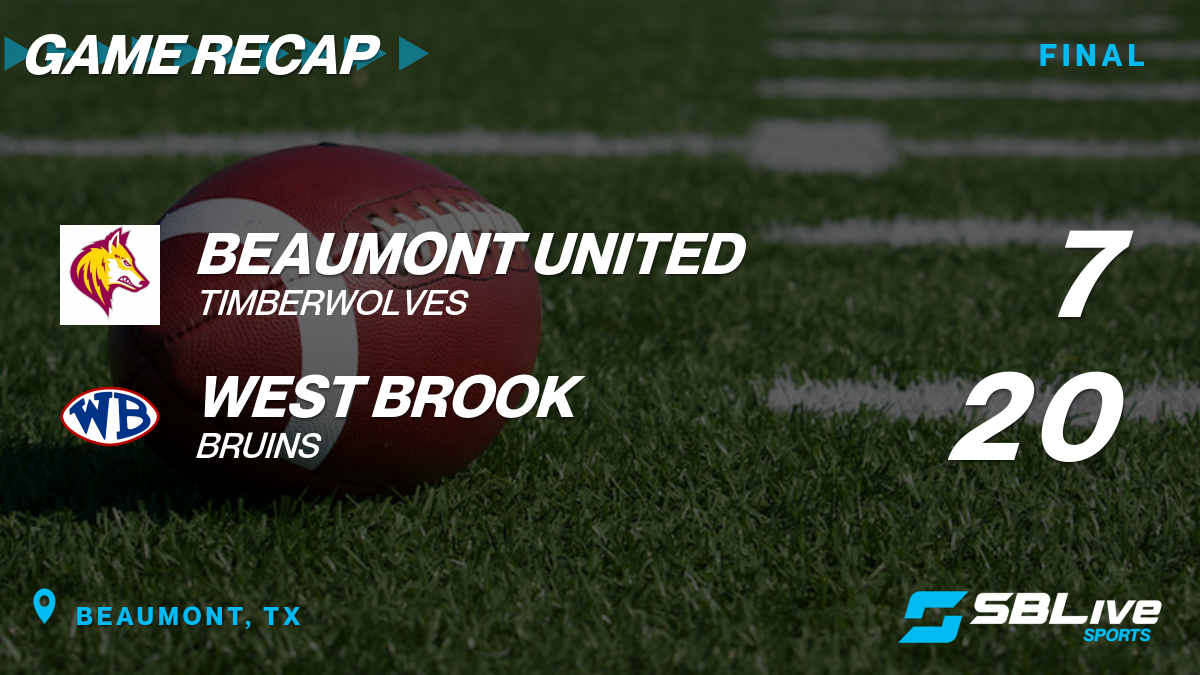 Beaumont United vs West Brook Football Oct 28 2022