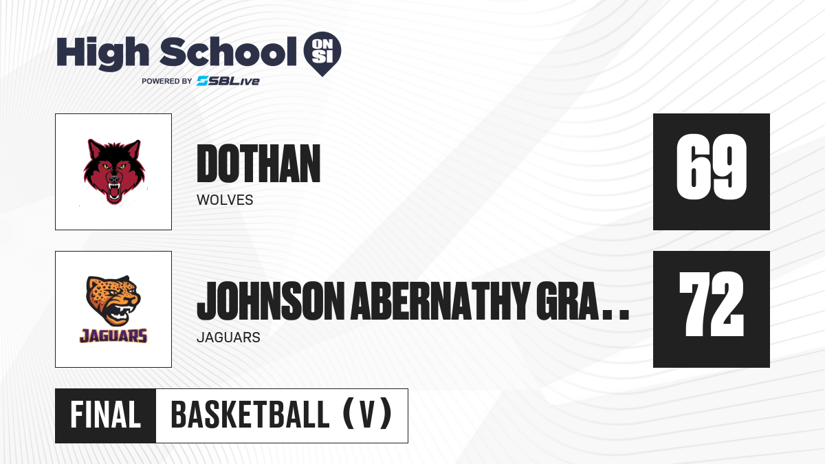 Dothan vs Johnson Abernathy Graetz Boys Basketball - Dec 9, 2022 ...