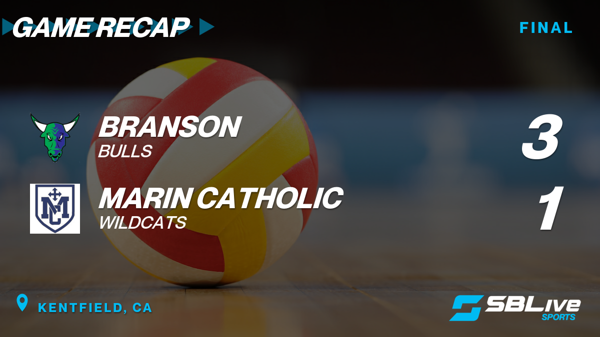 Marin Catholic vs Branson Girls Volleyball - Nov 12, 2022