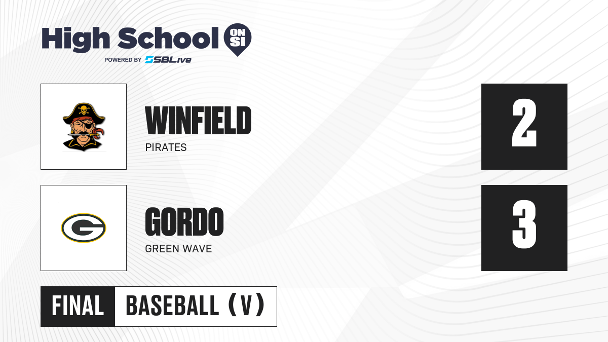 Winfield vs Gordo Baseball Apr 11, 2023