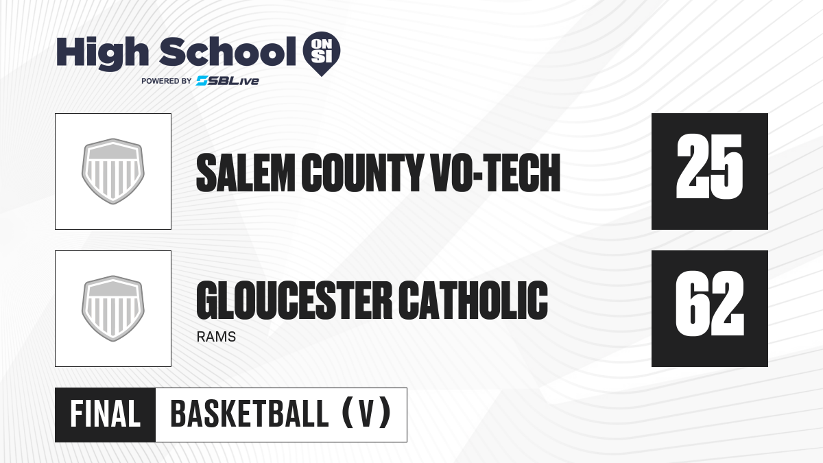 Salem County Vo-Tech vs Gloucester Catholic Girls Basketball - Dec 20 ...