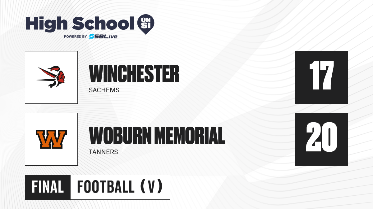 Woburn Memorial vs Winchester Football Nov 23, 2023