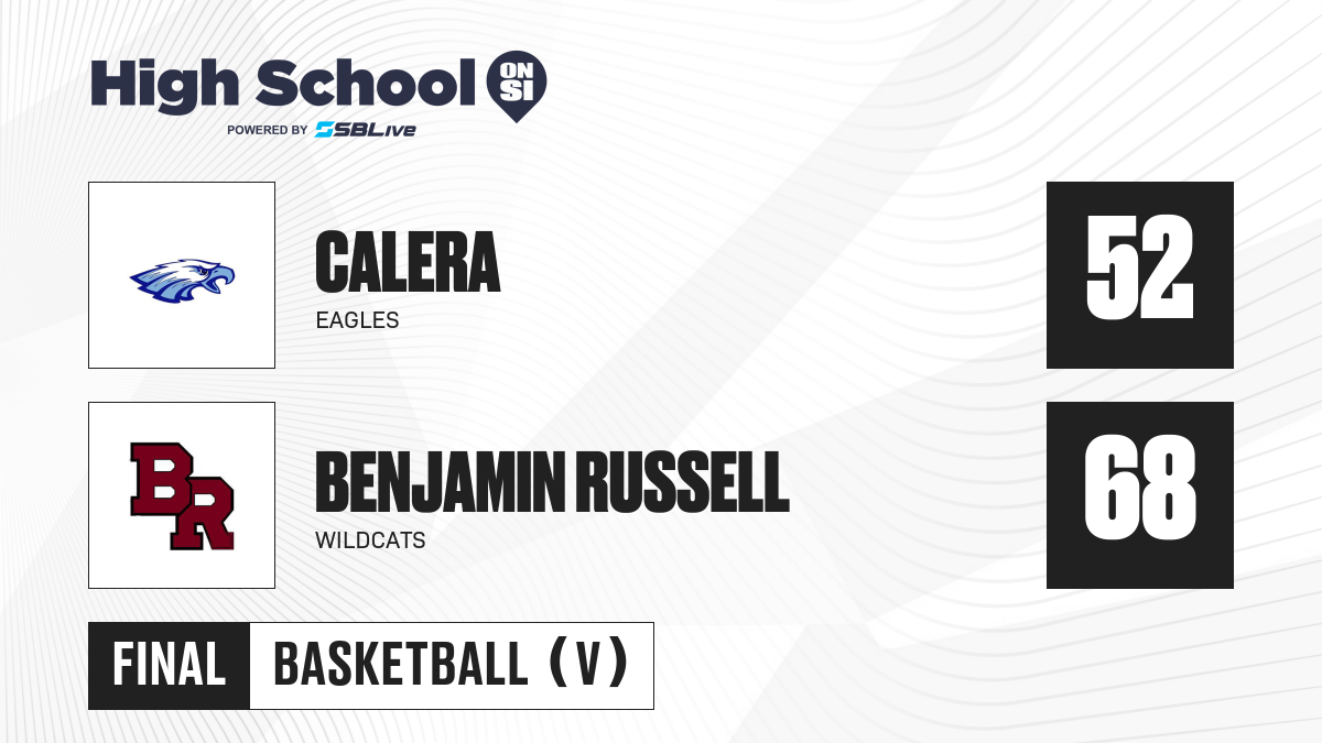 Calera vs Benjamin Russell Boys Basketball Jan 21, 2023