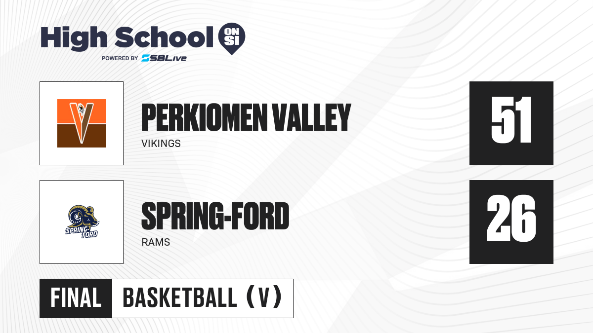 Perkiomen Valley vs Spring-Ford Girls Basketball - Feb 15, 2023 ...