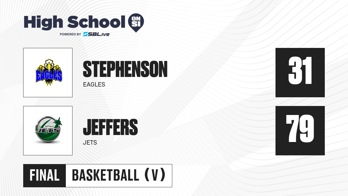 Stephenson vs Jeffers Boys Basketball - Mar 15, 2023 - scorebooklive.com