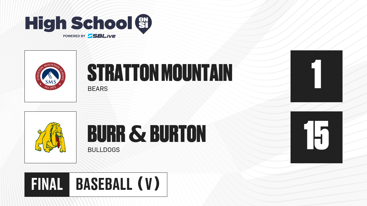 Burr Burton vs Stratton Mountain Baseball May 23 2023