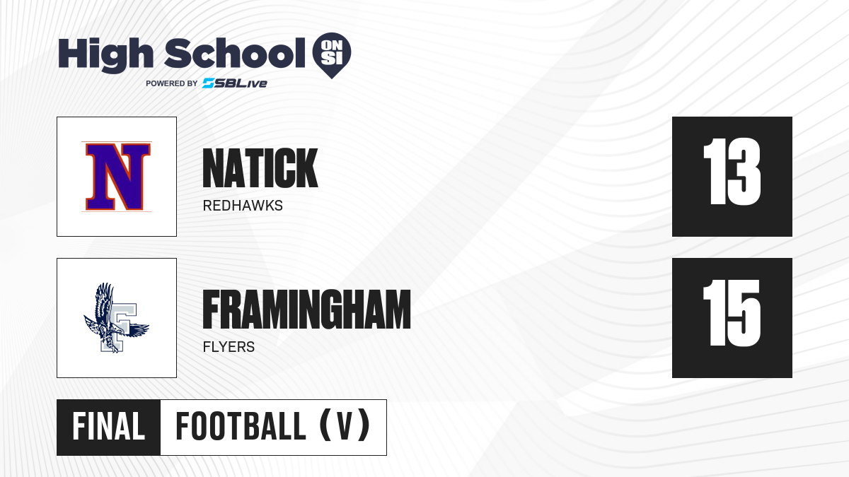 Framingham vs Natick Football Nov 23, 2023