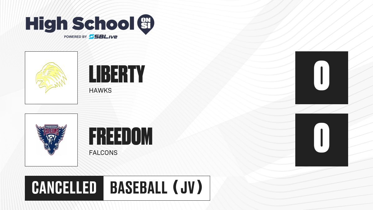 Freedom vs Liberty JV Baseball May 12, 2020 High School On SI