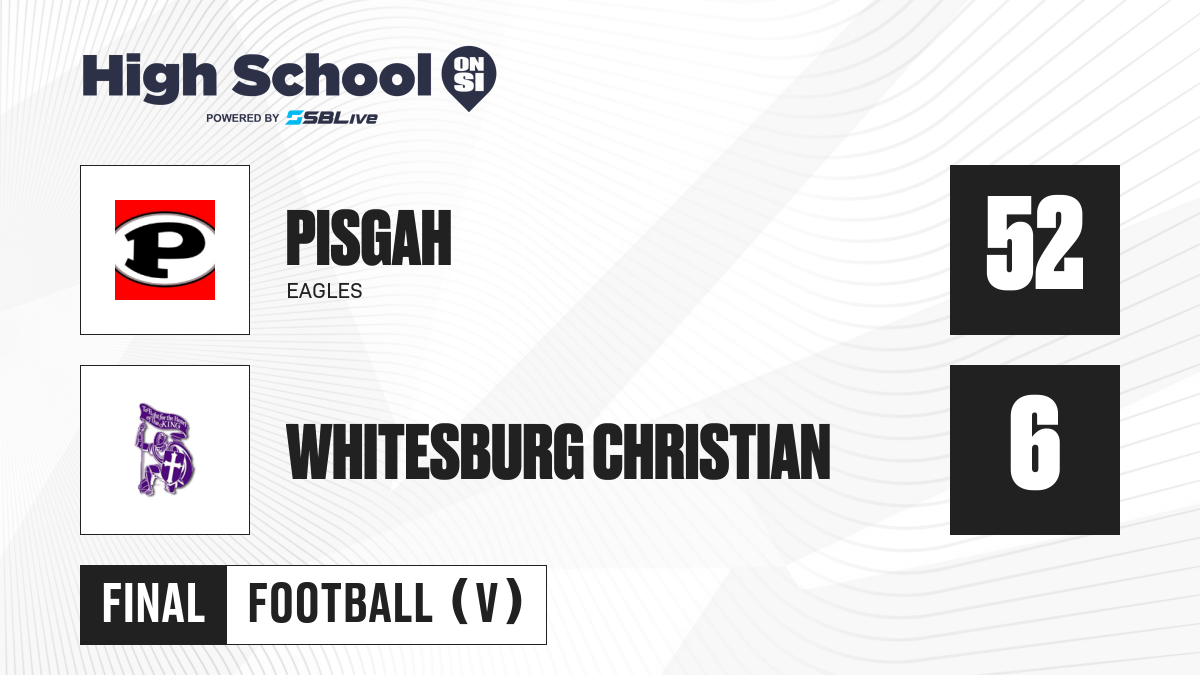 Pisgah vs Whitesburg Christian Football Oct 6, 2023
