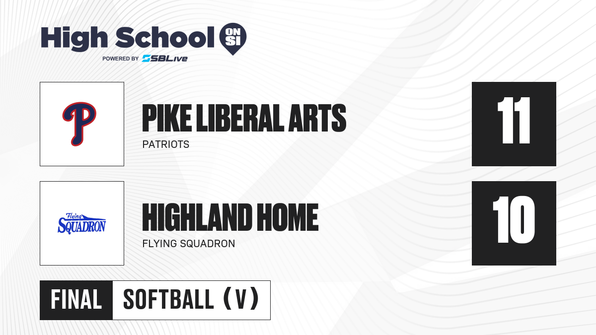 Pike Liberal Arts vs Highland Home Softball - May 2, 2023 ...