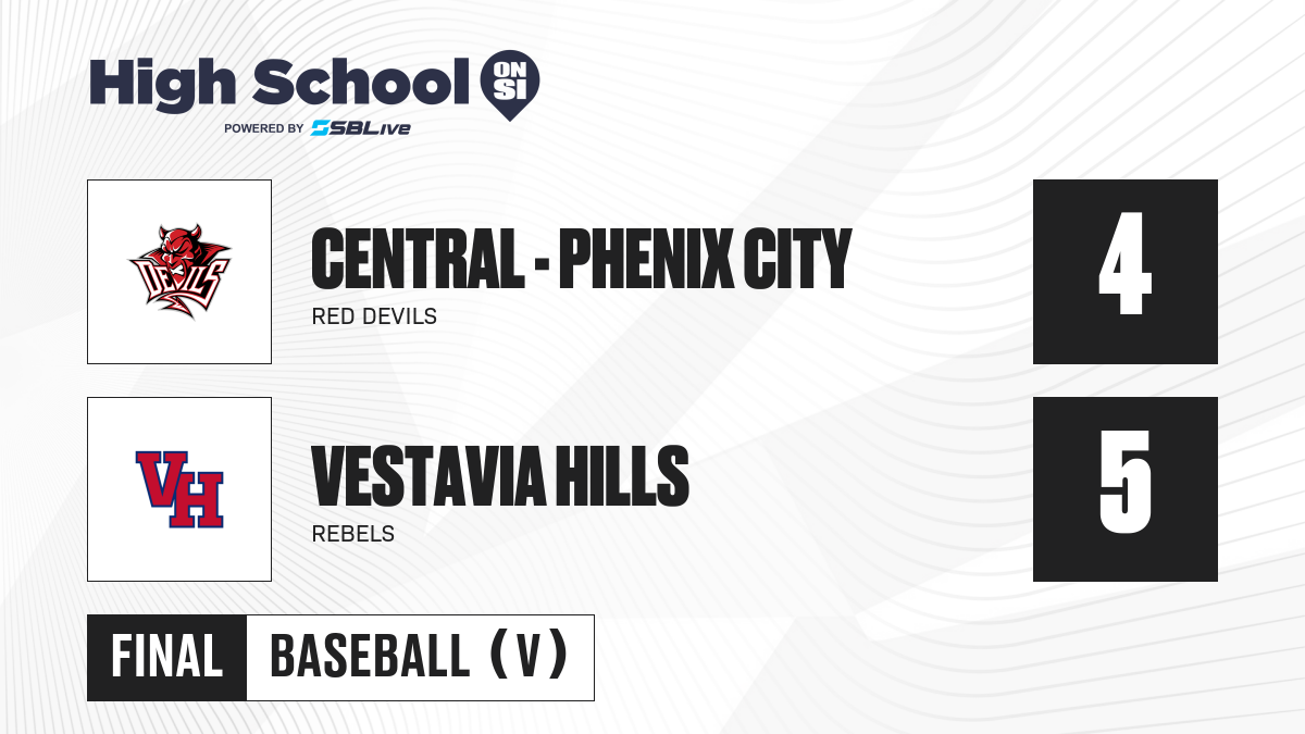 Vestavia Hills vs Central Phenix City Baseball May 17, 2023