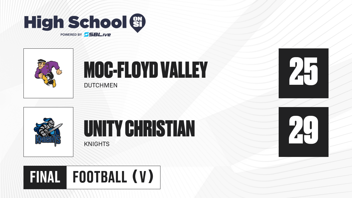 MOCFloyd Valley vs Unity Christian Football Aug 25, 2023