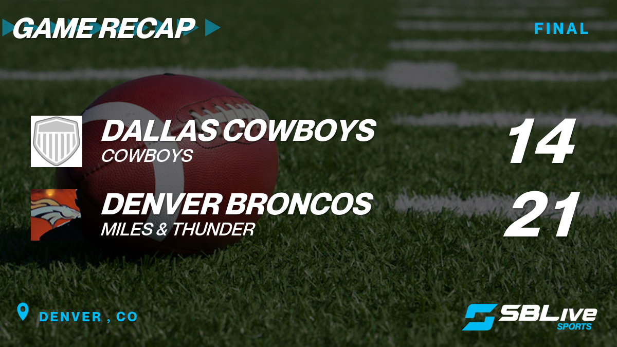 Denver Broncos vs Dallas Cowboys Football - Sep 17, 2017 