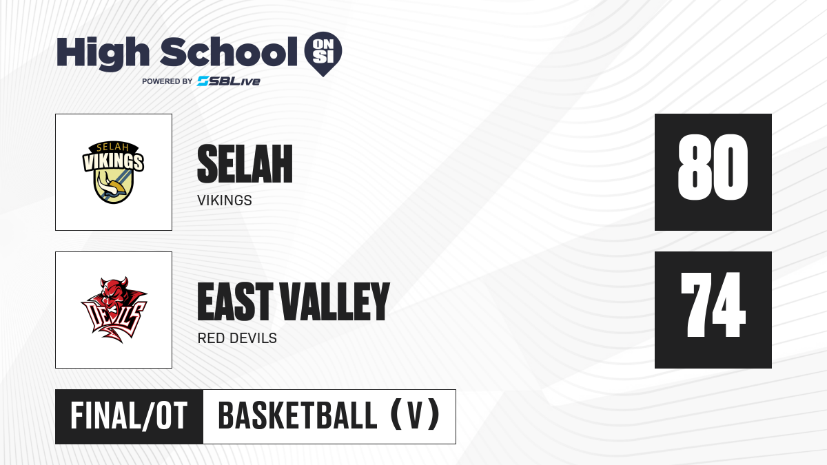 East Valley vs Selah Boys Basketball - Jan 16, 2024 - High School On SI