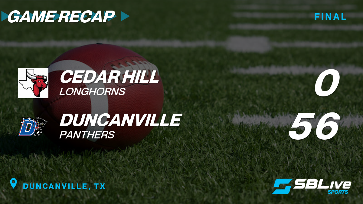 Duncanville vs Cedar Hill Football Sep 22, 2023