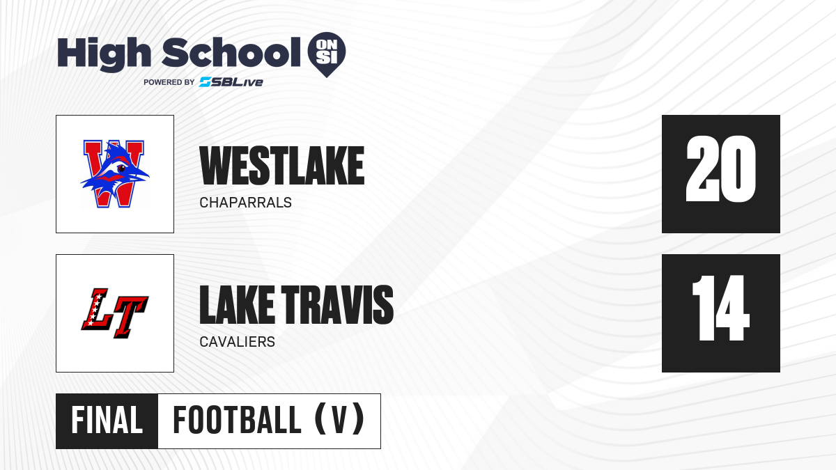 Westlake vs Lake Travis Football Sep 22, 2023