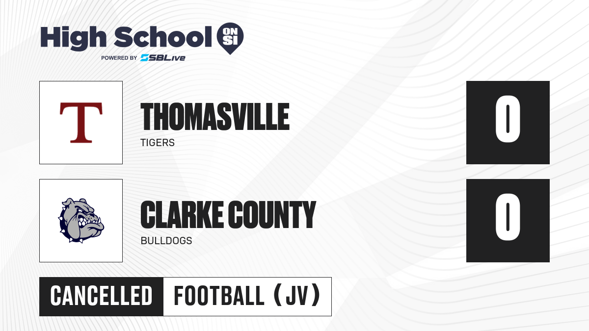 Thomasville vs Clarke County JV Football Oct 2, 2023
