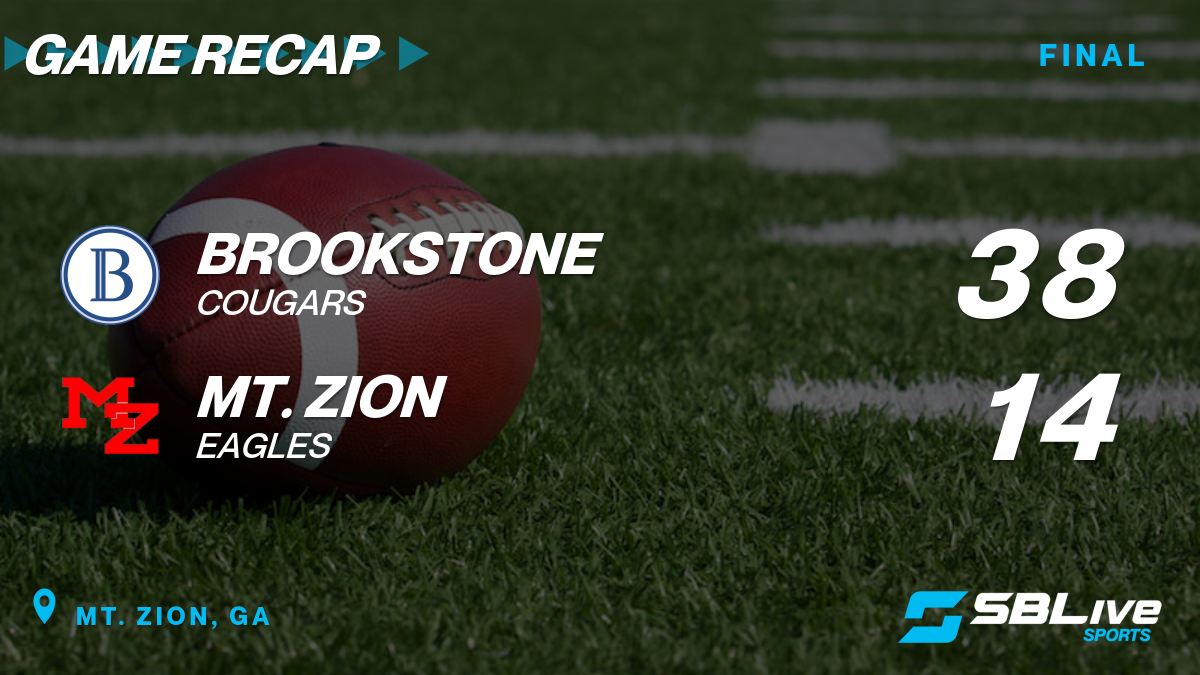 Brookstone vs Mt. Zion Football Sep 15 2023 scorebooklive