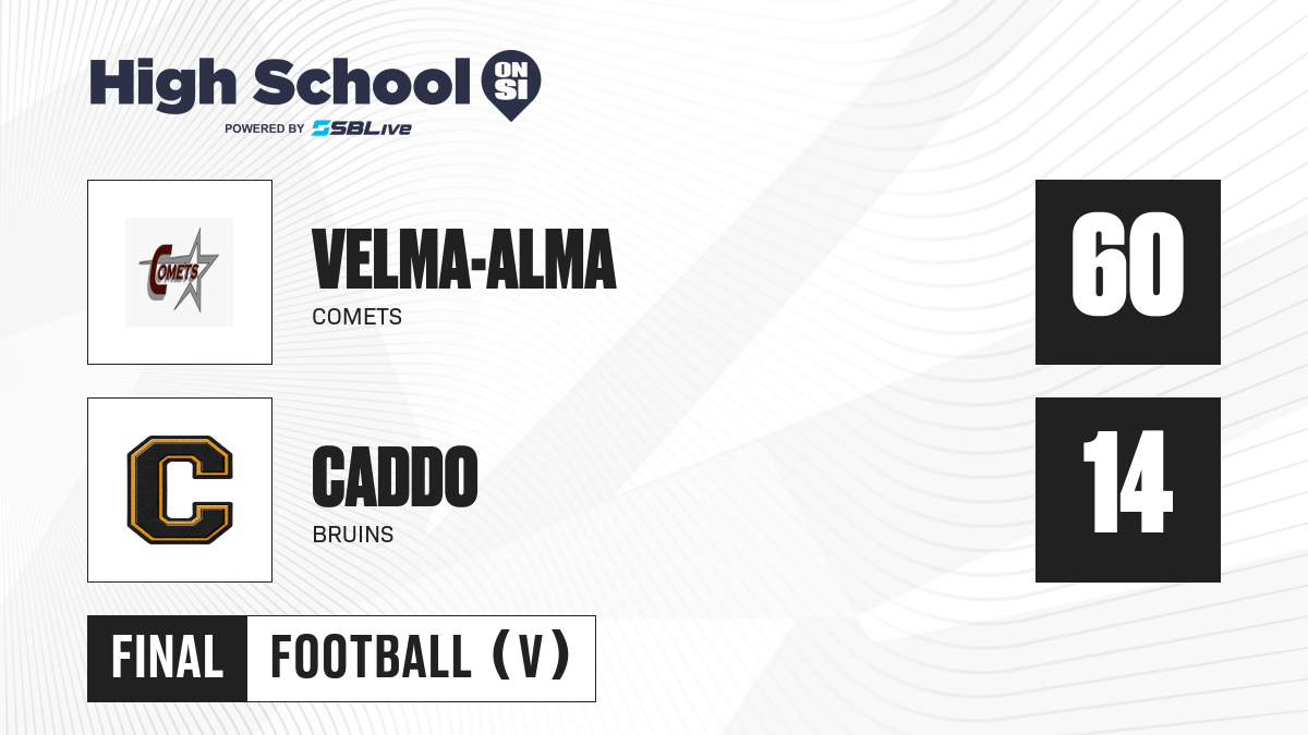 VelmaAlma vs Caddo Football Sep 15, 2023