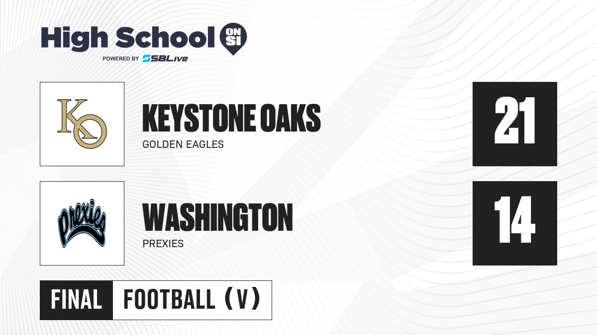 Keystone Oaks vs Washington Football Oct 20, 2023