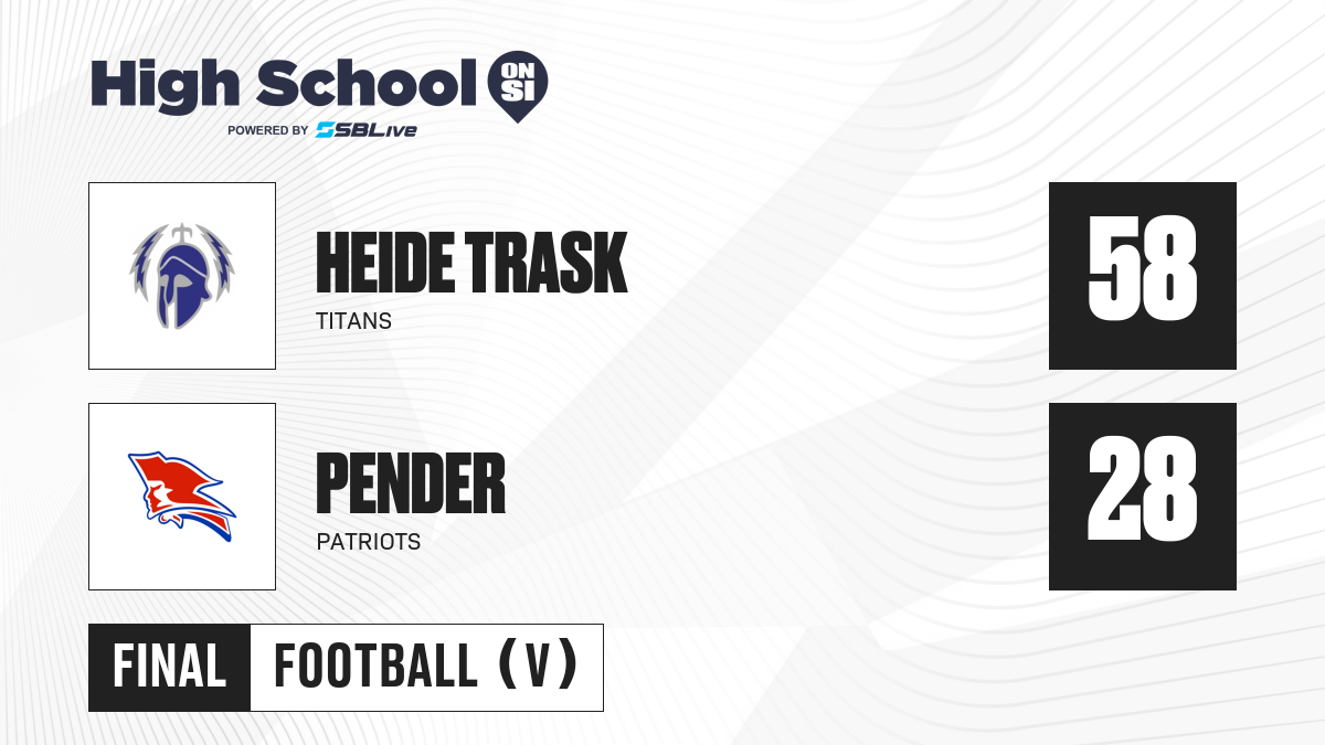 Heide Trask vs Pender Football Oct 27 2023 scorebooklive