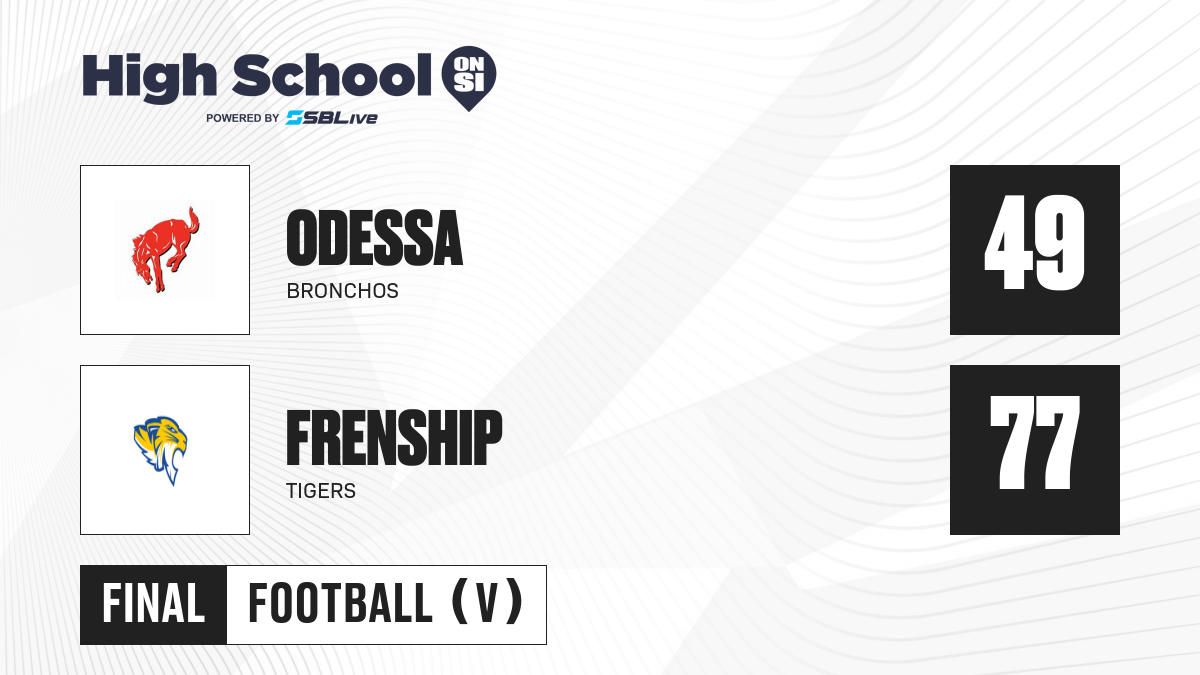 Odessa Vs Frenship Football - Oct 27, 2023 - Scorebooklive.com