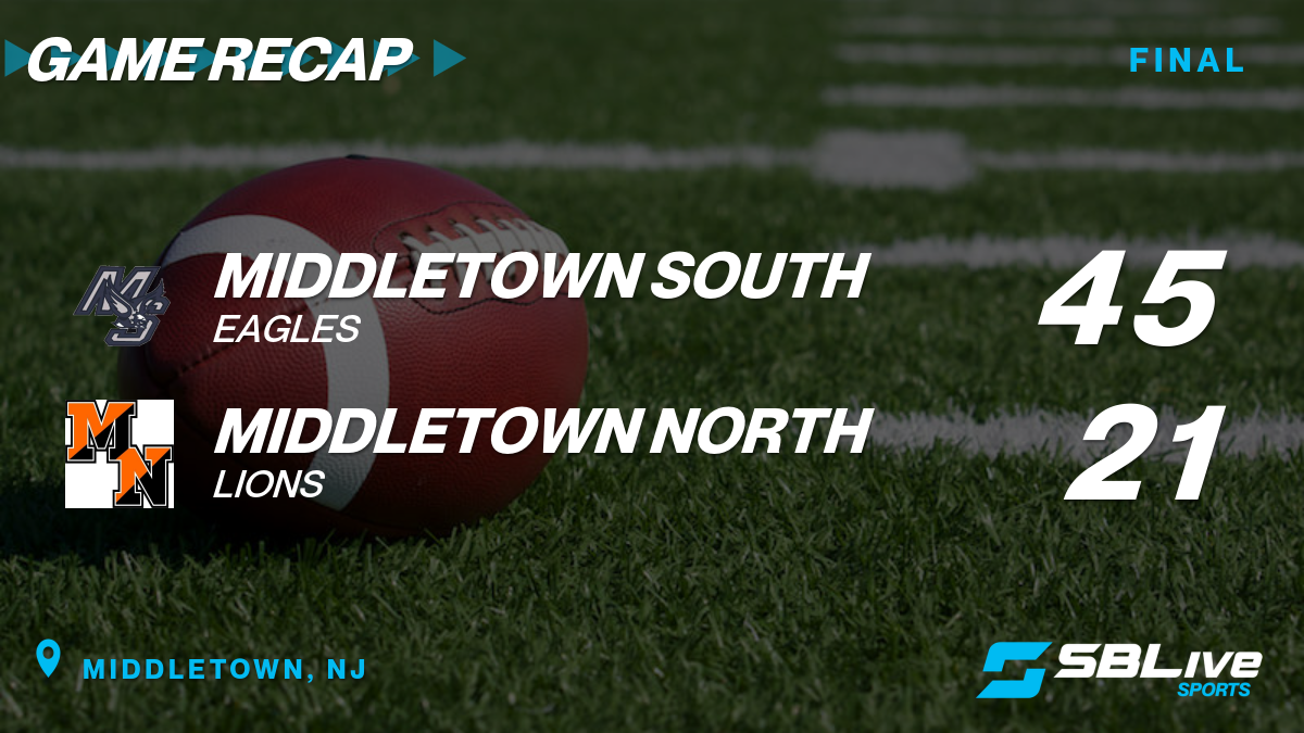 Middletown South vs Middletown North Football - Nov 23, 2023 ...