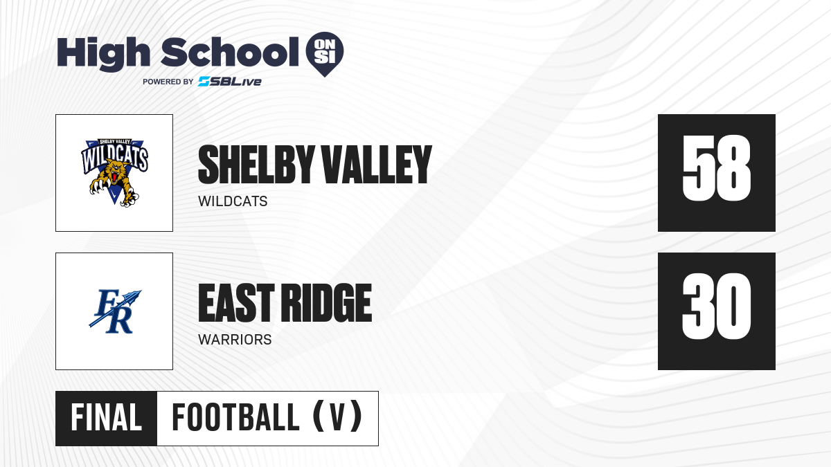 Shelby Valley vs East Ridge Football Oct 19, 2023