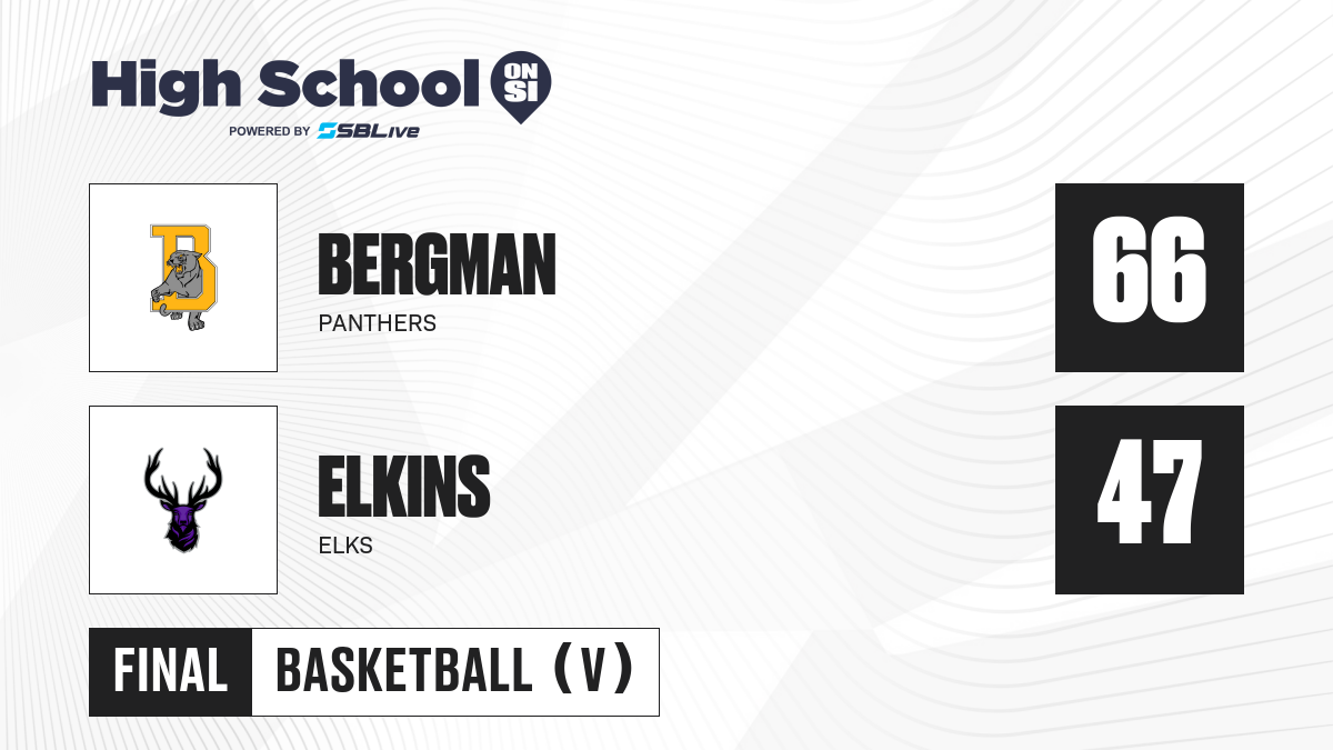 Bergman vs Elkins Girls Basketball Jan 23, 2024