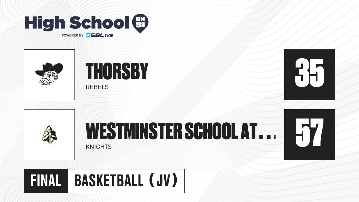 Thorsby vs Westminster School at Oak Mountain JV Boys Basketball - Dec ...