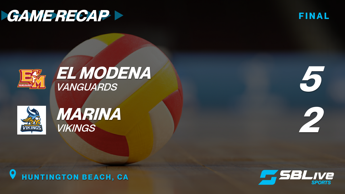 El Modena vs Marina Girls Volleyball - Aug 26, 2023