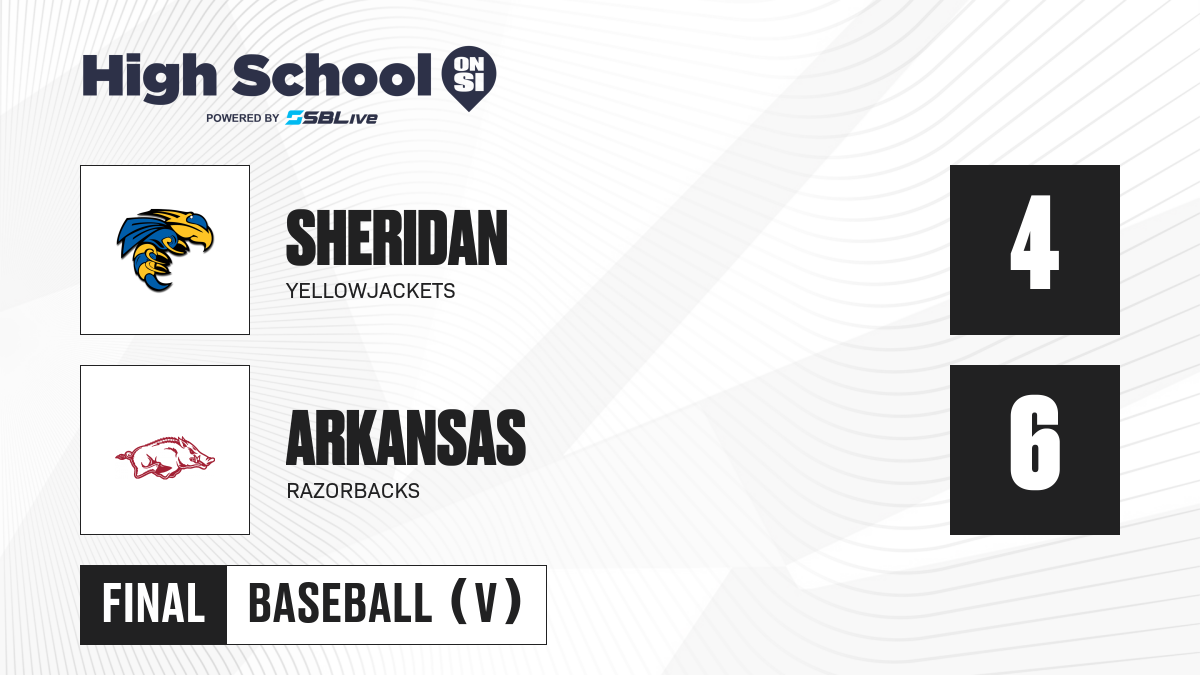 Sheridan vs Arkansas Baseball Apr 2, 2024