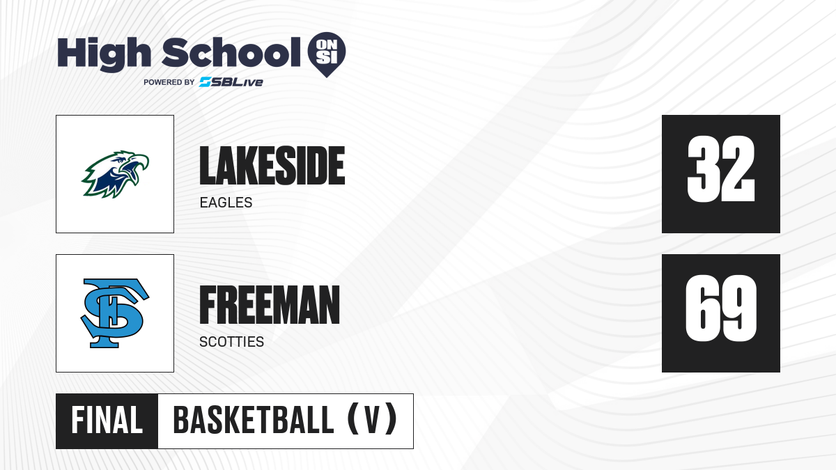 Lakeside vs Freeman Boys Basketball - Dec 12, 2023 - scorebooklive.com