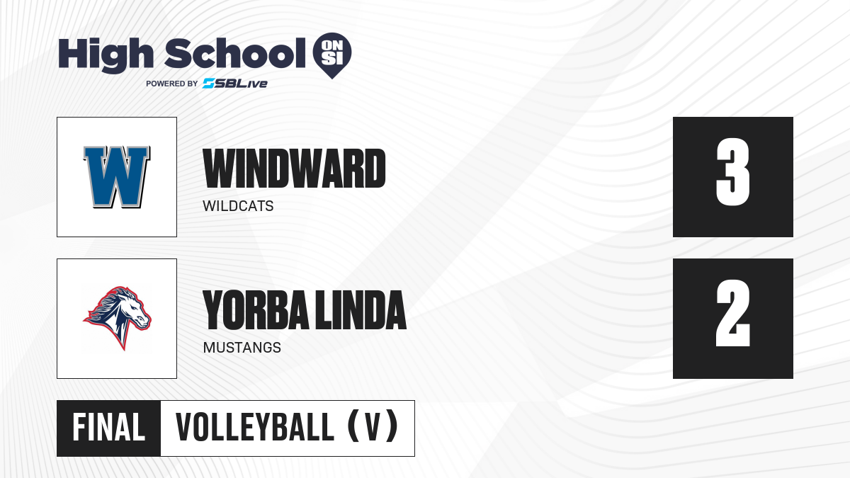 Windward vs Yorba Linda Girls Volleyball Oct 19, 2023