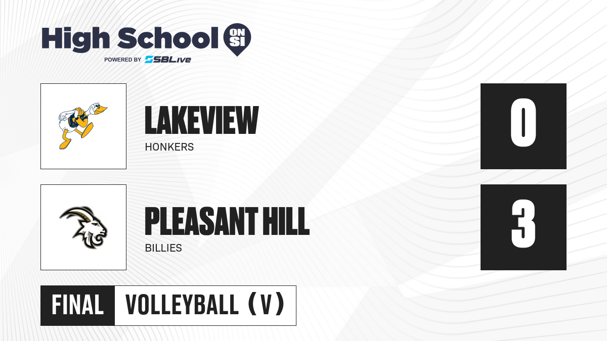 Pleasant Hill vs Lakeview Girls Volleyball Oct 28, 2023