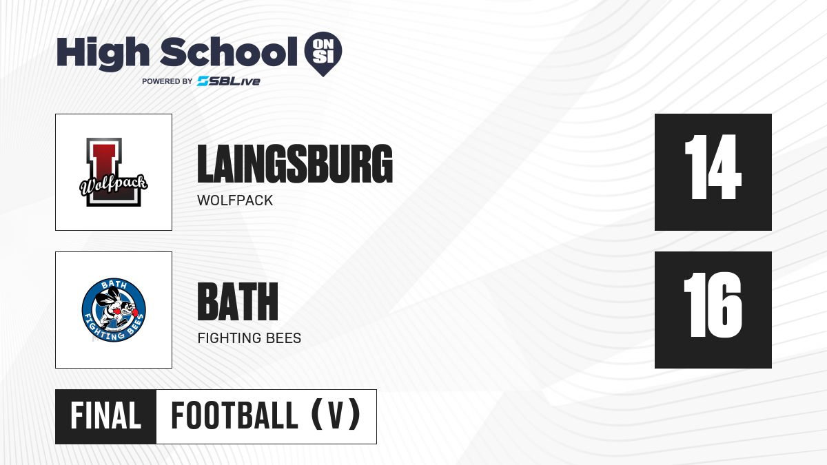 Laingsburg vs Bath Football Oct 27, 2023