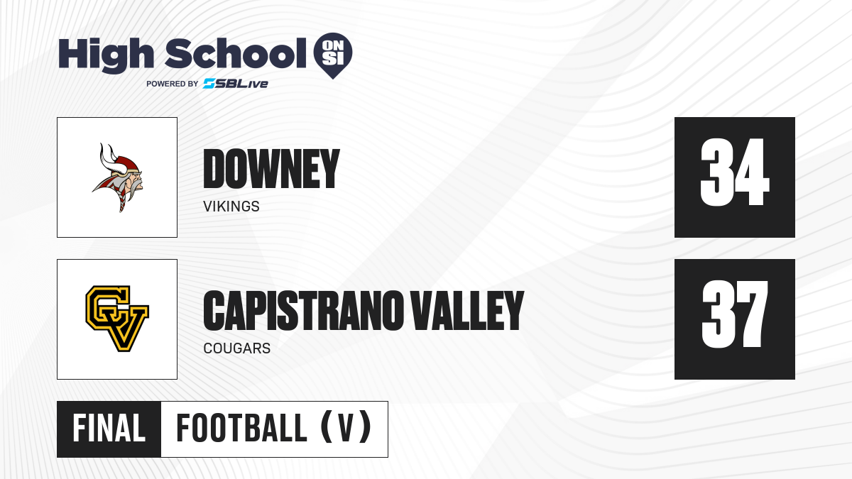 Downey vs Capistrano Valley Football Nov 3, 2023