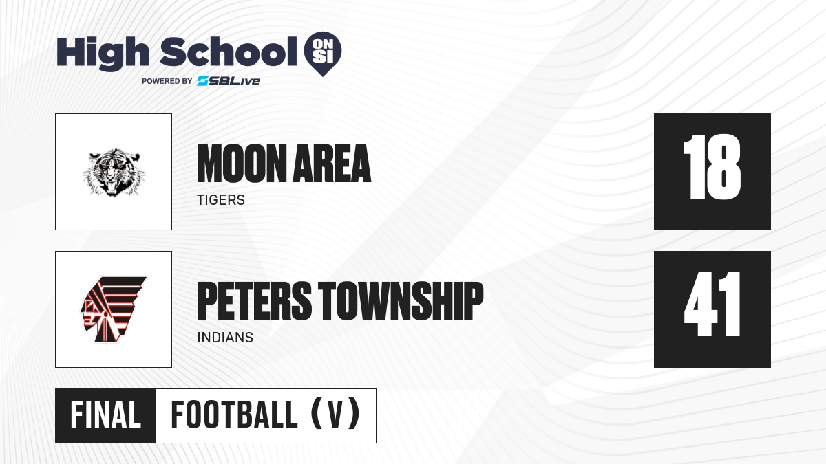 Moon Area vs Peters Township Football Nov 10, 2023