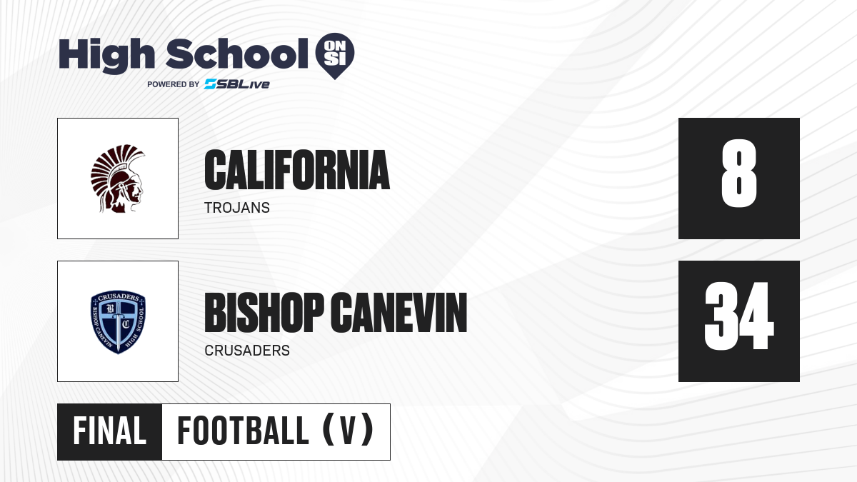 California vs Bishop Canevin Football - Nov 10, 2023 - scorebooklive.com