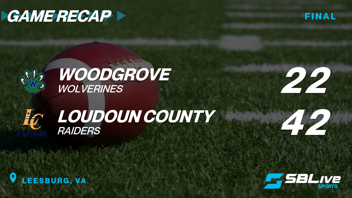 Woodgrove vs Loudoun County Football Nov 10, 2023