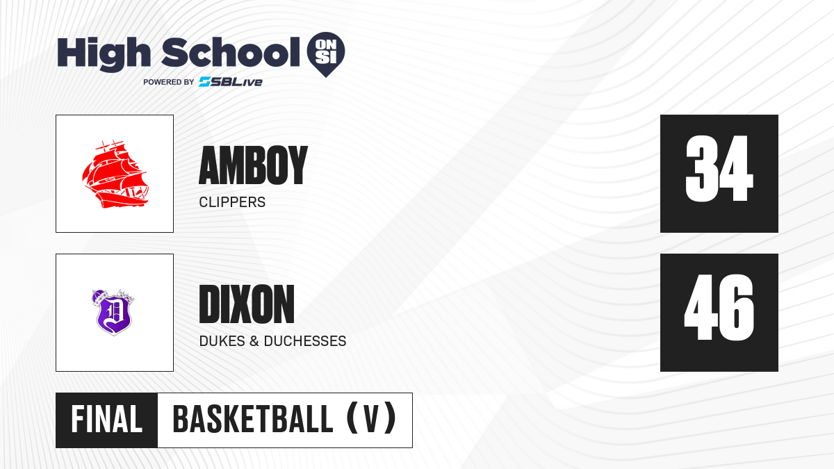 Amboy vs Dixon Girls Basketball Nov 15, 2023 High School On SI