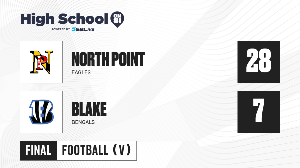 North Point vs Blake Football - Nov 24, 2023 - scorebooklive.com