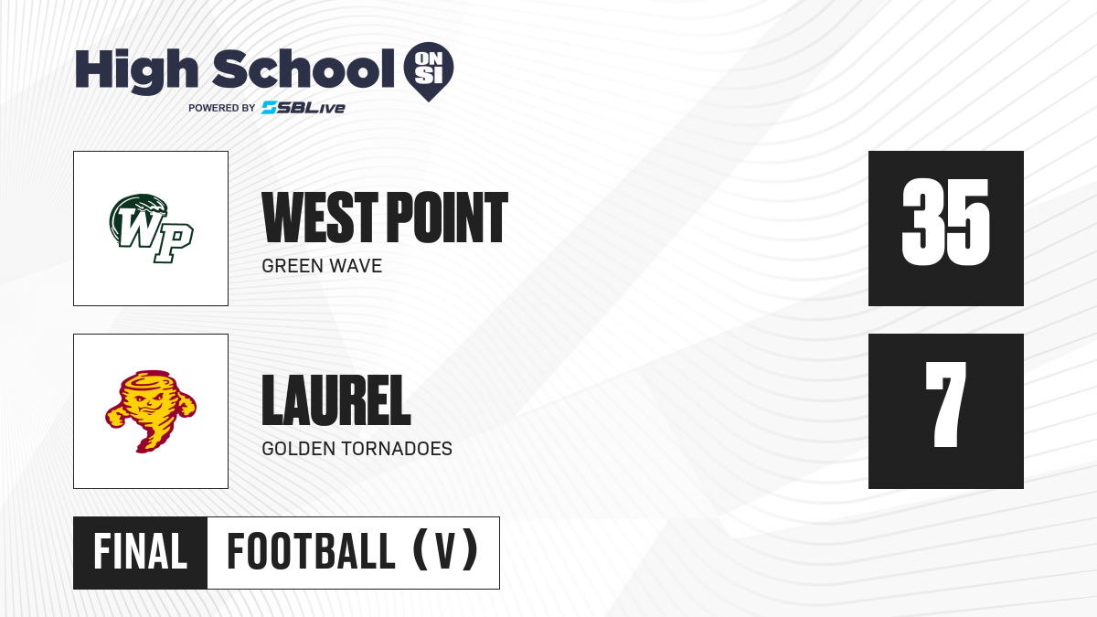 West Point vs Laurel Football Nov 30, 2023