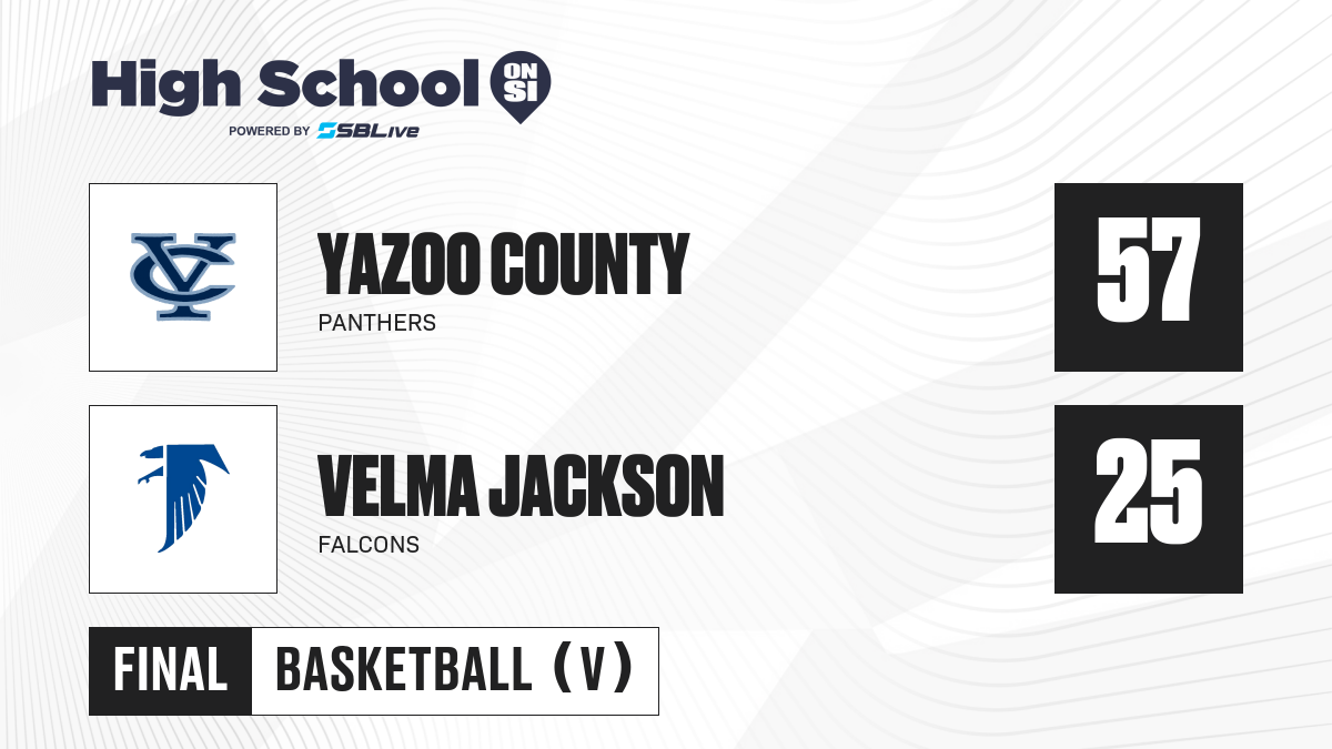 Yazoo County vs Velma Jackson Girls Basketball - Dec 27, 2023 ...