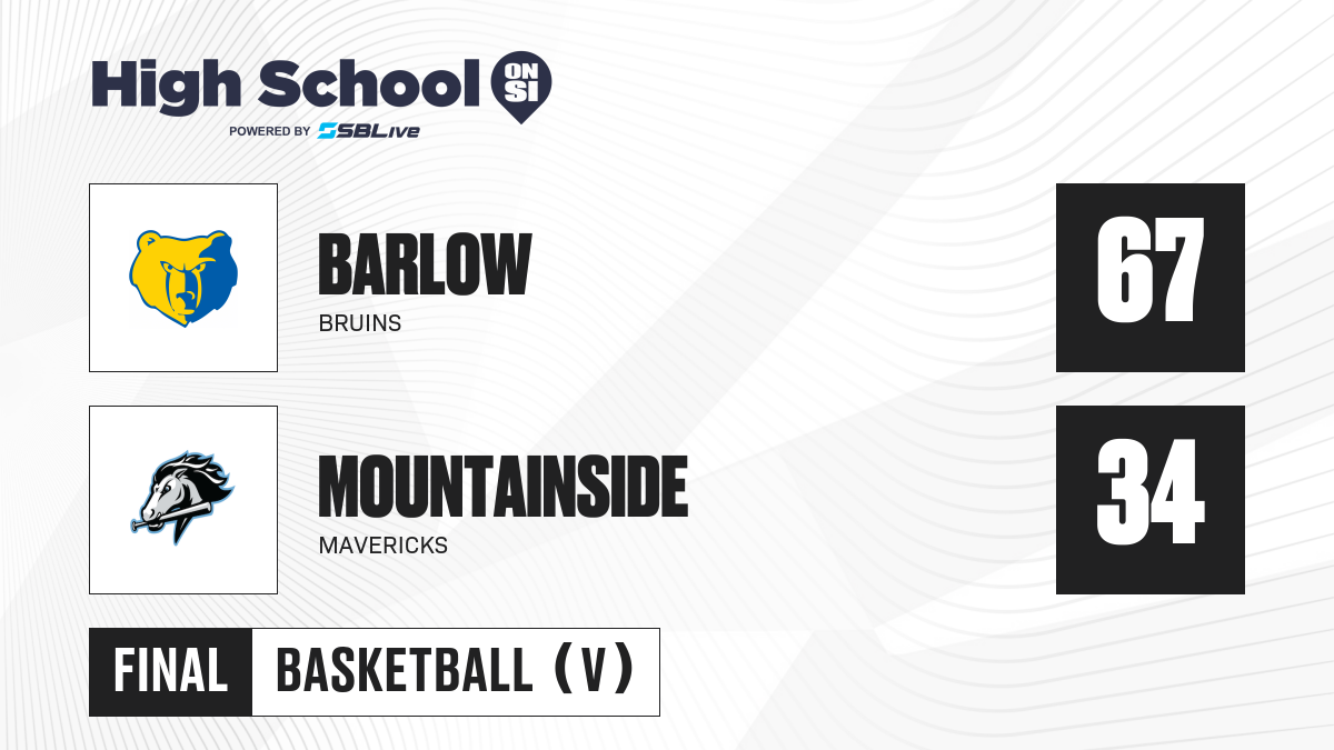 Mountainside vs Barlow Boys Basketball - Dec 26, 2023 - scorebooklive.com