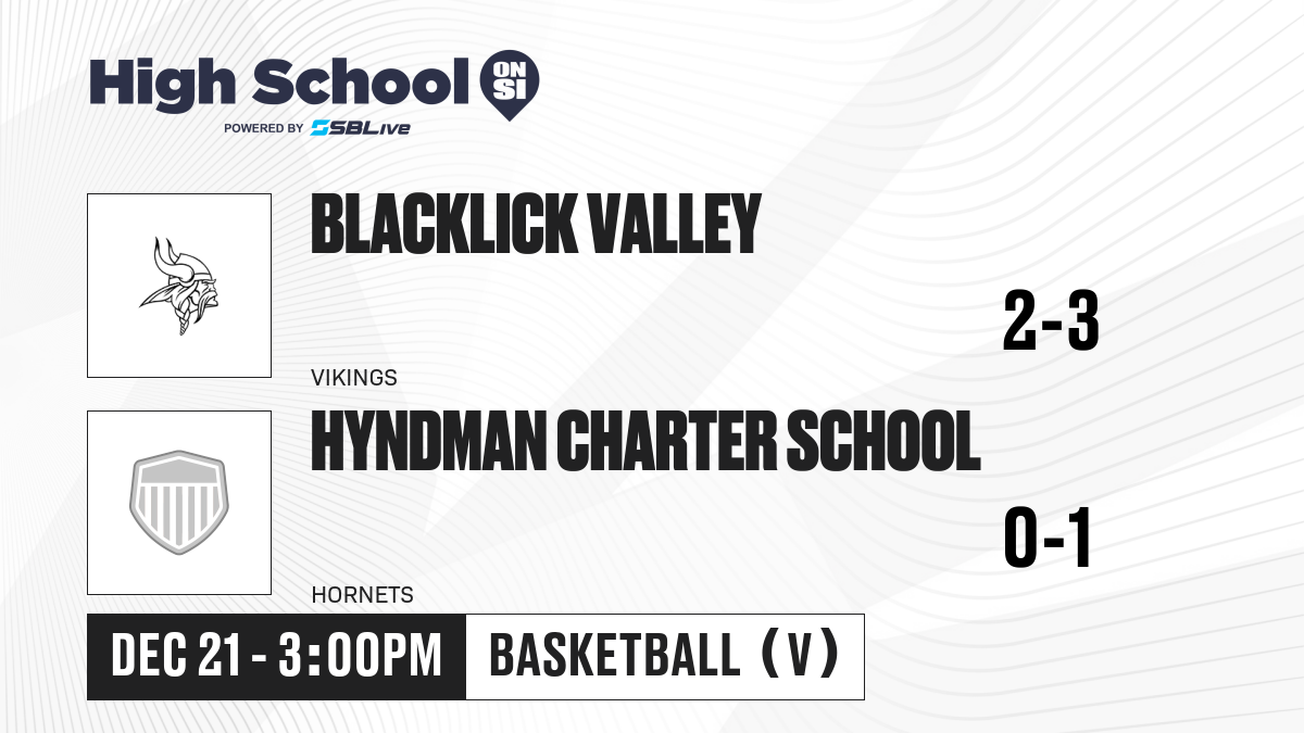 Preview - Blacklick Valley vs Hyndman Charter School Boys Basketball ...